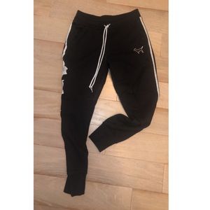 joggers with flower designs